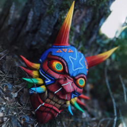 Mascara Hannya Japonesa inspirada en Zelda Majora's Mask