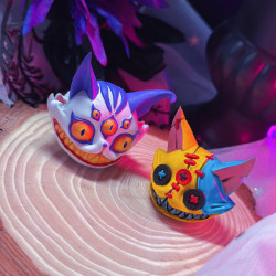 IMÁN GATO CHESHIRE/PELUCHE