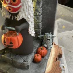 Figura Ghibli Totoro Sin Cara Halloween  Diorama